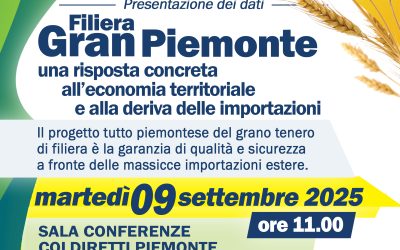 COLDIRETTI E CAP NORD OVEST: CON IL PROGETTO GRAN PIEMONTE UNA RISPOSTA CONCRETA ALLA DERIVA DELLE IMPORTAZIONI